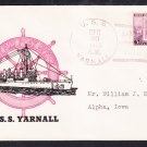 Destroyer USS TARNALL DD-143 DECOMMISSIONING 1936 Naval Cover