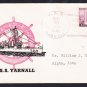 Destroyer USS TARNALL DD-143 DECOMMISSIONING 1936 Naval Cover