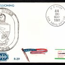 Guided Missile Frigate USS  SIDES FFG-14 COMMISSIONING Naval Cover
