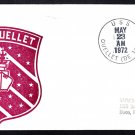 Destroyer Escort USS OUELLET DE-1077 Ship's Cachet Naval Cover