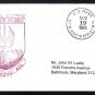 Fast Frigate USS COOK FF-1083 Ship's Cachet Naval Cover