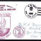 Fast Frigate USS COOK FF-1083 Ship's Cachet Naval Cover