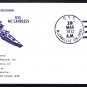 Destroyer Escort USS McCANDLESS DE-1084 COMMISSIONING Naval Cover