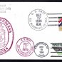 Fast Frigate USS McCANDLESS FF-1084 First Day of Issue Vietnam Veterans Memorial Stamp Naval Cover