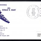 Destroyer Escort USS DONALD B. BEARY DE-1085 COMMISSIONING Naval Cover