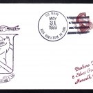 Fast Frigate USS BREWTON FF-1086 Ship's Cachet Naval Cover