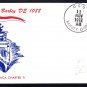 Destroyer Escort USS BARBEY DE-1088 COMMISSIONING Naval Cover