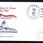 Destroyer Escort USS JESSE L. BROWN DE-1089 COMMISSIONING Naval Cover