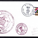 Fast Frigate USS AINSWORTH FF-1090 Ship's Cachet Naval Cover