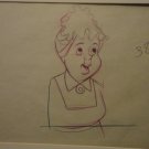 Disney Original Production Drawing 101 Dalmatians Nanny Cook