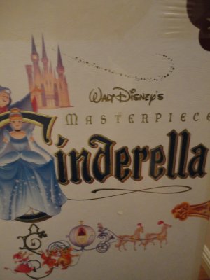 Cinderella Deluxe Video VHS Set