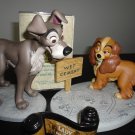 Lady And The Tramp WDCC with Title