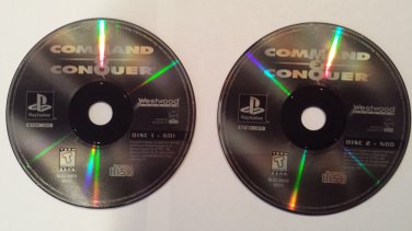 Command & Conquer PS1 Discs Only
