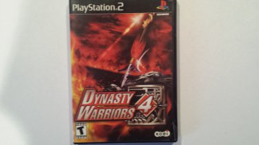 Dynasty Warriors 4 PS2 REPLACEMENT CASE AND ARTWORK ONLY