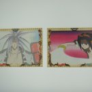 Japanese Shaman King Sticker x2 Takei Hiroyuki