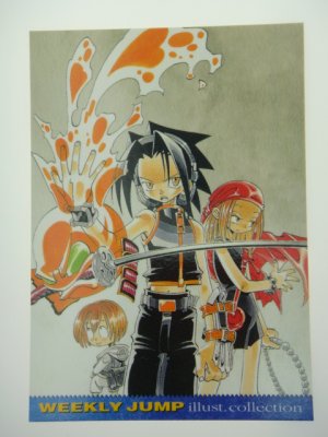 Japanese WEEKLY JUMP Shaman King Takei Hiroyuki Illust Collection Card J003