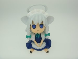 Japanese Touhou Project Sakuya Izayoi Inusakuya Blue Eyes ver Figure