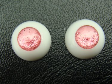 BJD Doll  No Pupil Acrylic Eyes 14 mm / 8 mm Size Pink