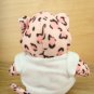 McDonalds 2009 Builld A Bear Workshop Pawfect Pink Leopard Fluff Plush Doll