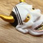 Japanese Mini Noh Mask Hannya Kabuki Kagura Devil Demon Wisdom Mask Model Figure