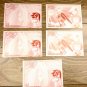 Japanese Anime Jump Shaman King Card x5 pages L015