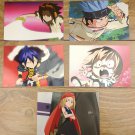 Japanese Anime Jump Shaman King Card x5 pages M007 Japanese Anime Jump Shaman King Card x5 pages M007