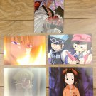 Japanese Anime Jump Shaman King Card x5 pages M013