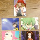 Japanese Anime Jump Shaman King Card x5 pages M017