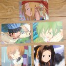 Japanese Anime Jump Shaman King Card x5 pages M018