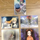 Japanese Anime Jump Shaman King Card x5 pages M031 Japanese Anime Jump Shaman King Card x5 pages M031