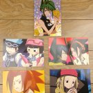 Japanese Anime Jump Shaman King Card x5 pages M032
