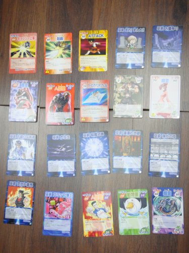Japanese TOMY Shaman King Card Game Card x20 pages O007