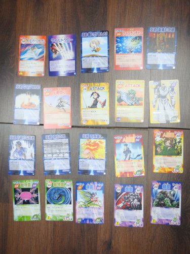 Japanese TOMY Shaman King Card Game Card x20 pages O013