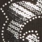 Vocal Apparel Fleur De Lis Rhinestone Long Sleeve Burgundy Top