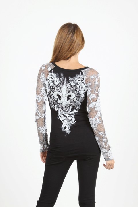 fleur de lis shirt womens