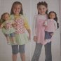 #2465 SIMPLICITY CHILD'S AND 18" DOLL APRON  PATTERN