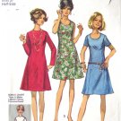 70s Princess Dress Vintage Sewing Pattern Simplicity 8889 Bust 37