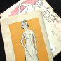 60s Slim Dress Vintage Sewing Pattern Anne Adams 4884 Button Trim Bust 36