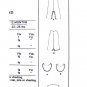 Infants Overall Romper Shirt & Bib Vintage Pattern Mccalls 4496 Size 6 months