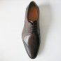 Handmade exotic leather shoes ostrich style
