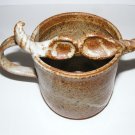 UNIQUE-RARE-HANDMADE POTTERY MUG