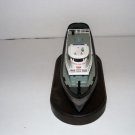 DIECAST TEXACO FIRE CHIEF BOAT -BANK-PRISTINE CONDITION