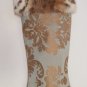 Gold Brocade Boot Christmas Stocking