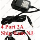 4 Ports 12V DC 2A Power Supply for Surveillance Cameras
