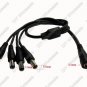 DC Female to 4 Male Power Splitter Adapter CCTV Camera