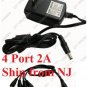 4 CH 12V DC 2A Power Supply for Surveillance Cameras