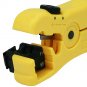 COMPRESSION BNC/RCA CRIMP TOOL RG59/RG6 CONNECTOR COAX With Cable Stripper