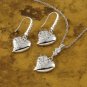 Heart" Exquisite 29 CZ(Zircon) Jewelry Set