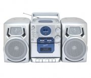 Supersonic SC-803 Portable MP3/CD Player with Cassette Recorder, AM/FM Radio & USB Input