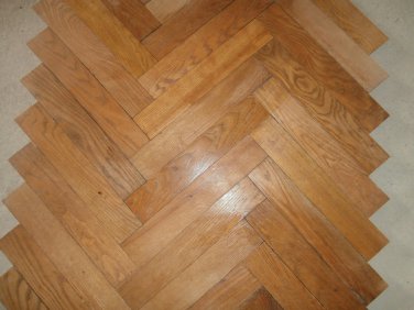 1 Really old french solid oak parquet flooring